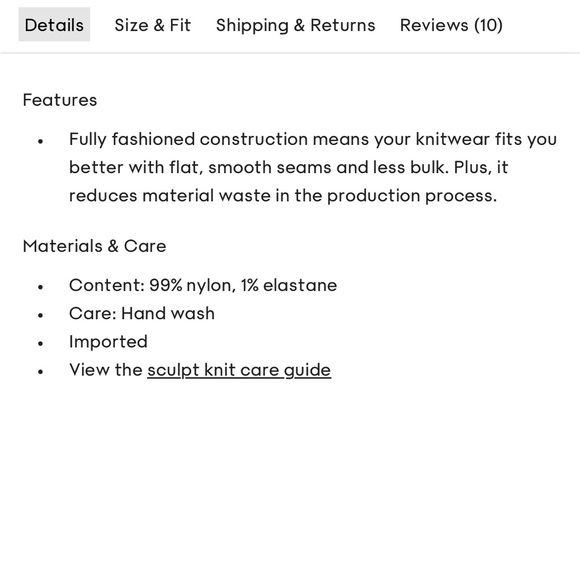 Aritzia Sculpt Knit Tank - NWT, Size Small - Picture 9 of 9